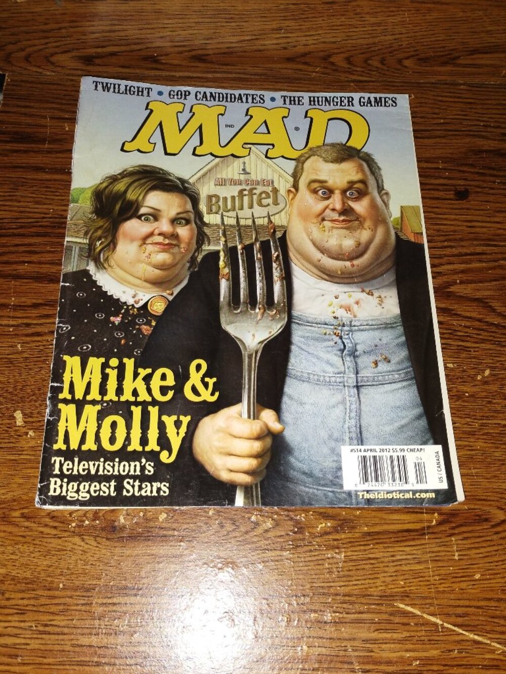 Mad Magazine #514 (June 2012) GOP Candidates Twilight Hunger Games